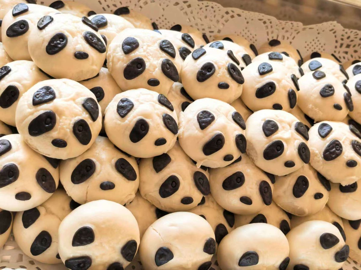 “I came, I saw, I ate everything.” Samosa, Peking Duck, Shrimp Dumplings, Spring Rolls, Croissants… From savory to sweet, it’s all here! And guess what’s inside the cute Panda Bun?