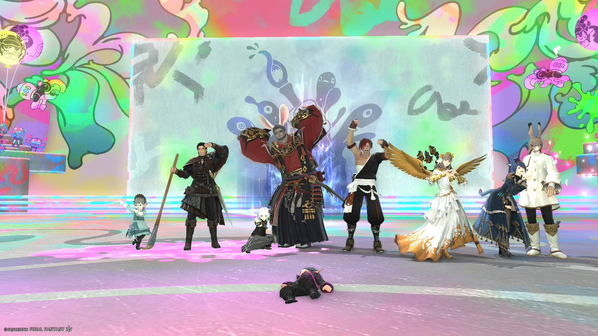 Yuki_K_Eorzea's tweet photo. 楽勝(ギリギリwww)
#FF14LUCT https://t.co/LyzgLsg79x