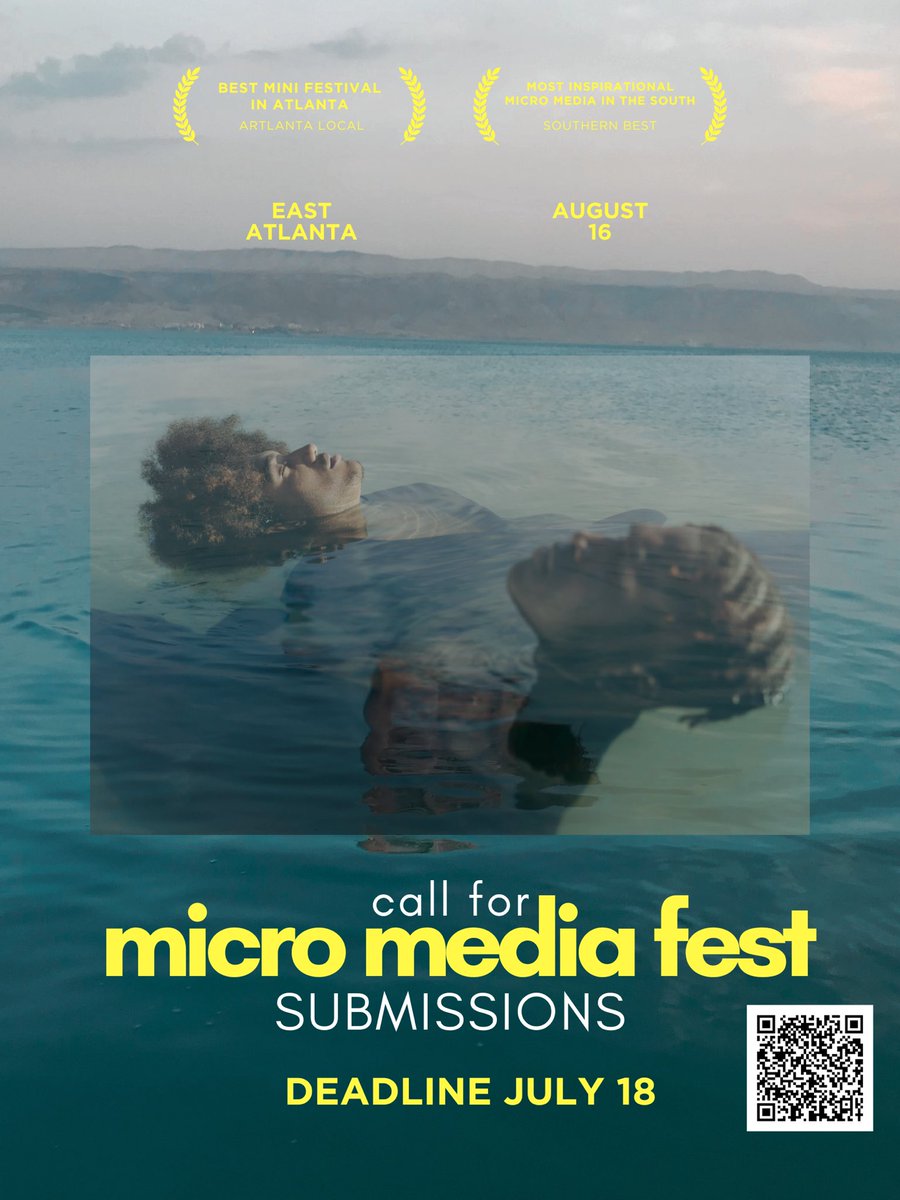 ceewilldotcom's tweet image. 🛎️ SUBMISSIONS ARE LIVE 🛎️

The End of Summer Micro Media Fest will be a free, one-day celebration of abbreviated media made by emerging artists, thinkers, and creators

Accepting all forms of micro-media- short films, music videos, powerpoints, photography, trailers, zines etc