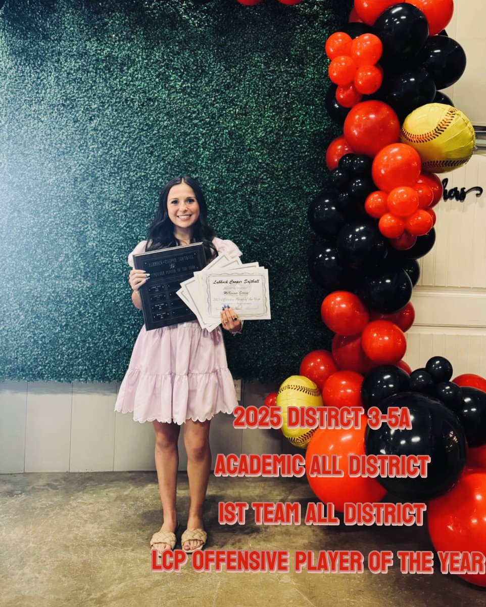 It was a great 2025 high school season as a Lubbock Cooper Pirate