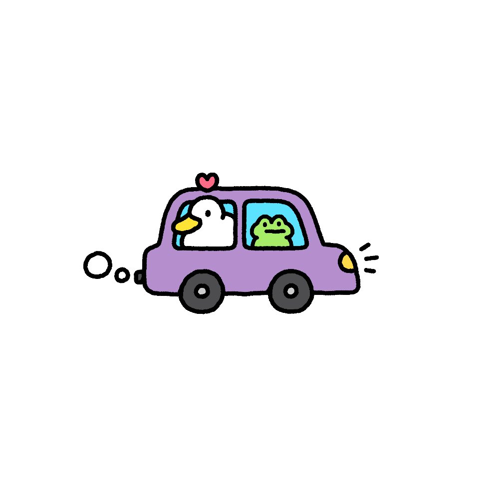 on the road