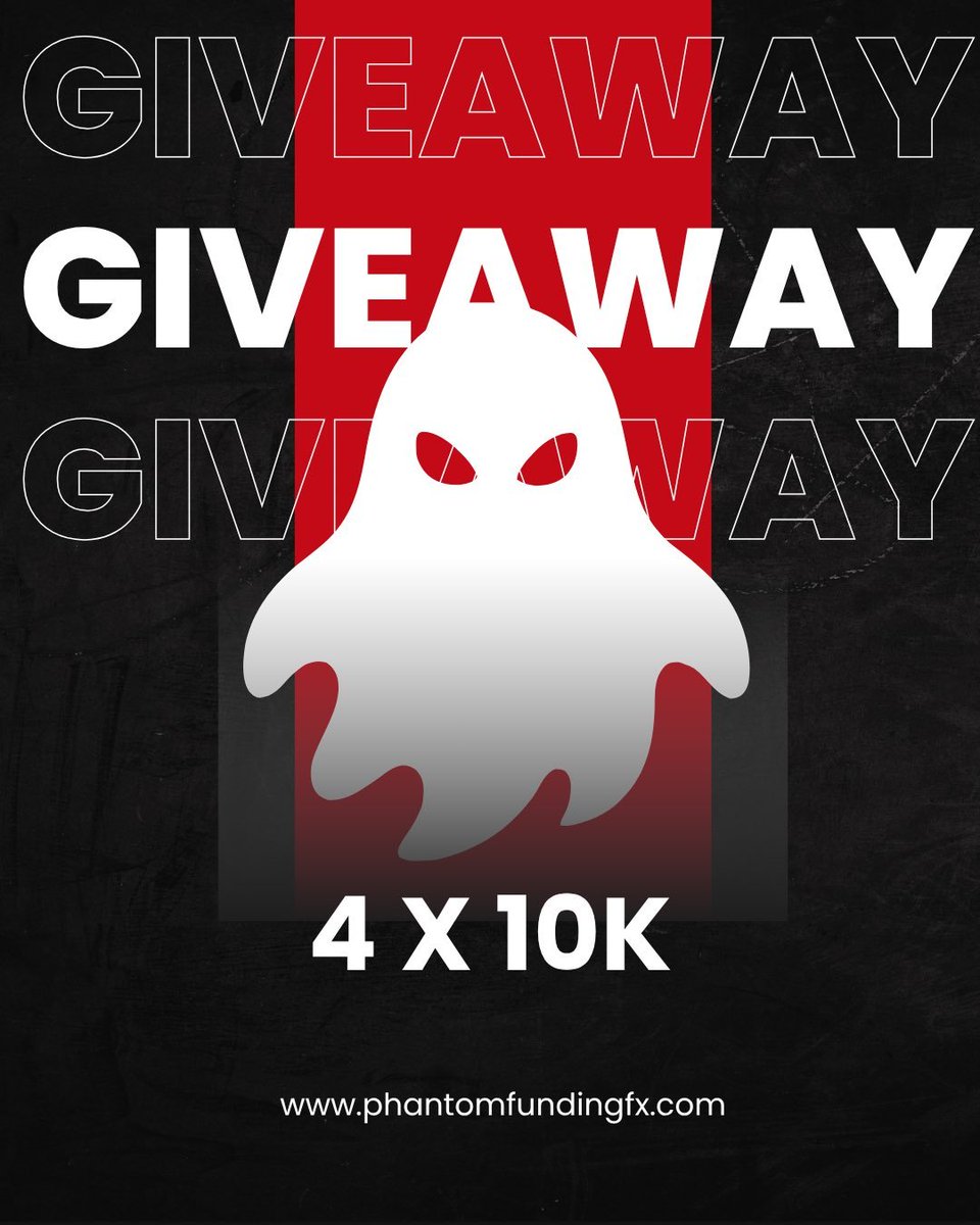 yoytrades's tweet photo. 🔥4 x $10,000 ACCOUNT GIVEAWAY  🔥

RULES: 
1) Follow 
@phantomfunding , @yoytrades
2) Retweet and tag 3 friends
3) Join their discord for giveaway winner announcement! 👇
https://t.co/mImdaJ0ycC https://t.co/yEfpTR3cM7