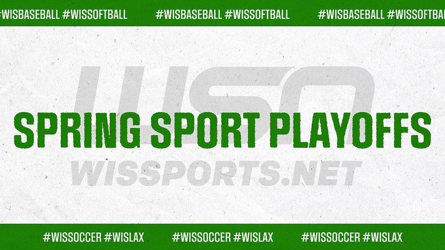 See the full schedules for spring sport playoff action tonight.

Softball Sectionals #wissoftball
wissports.net/schedule/day/l…

Baseball Regionals #wisbaseball
wissports.net/schedule/day/l…

Girls Soccer Regionals #wissoccer
wissports.net/schedule/day/l…

Boys LAX Sectionals #wislax