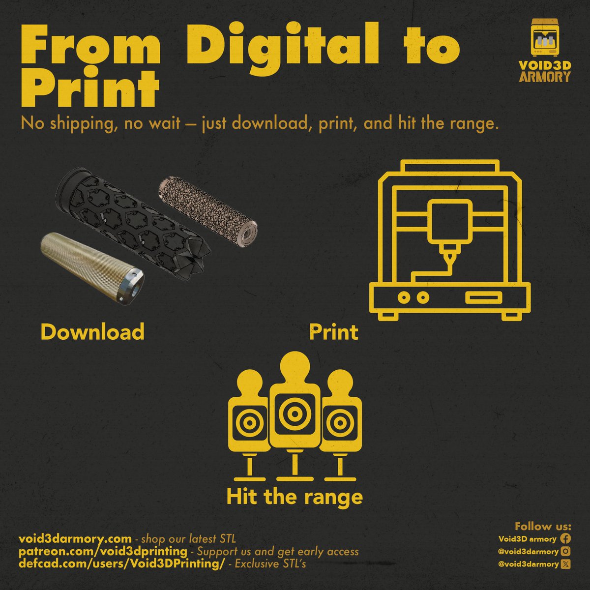 Void3D Printing tweet media