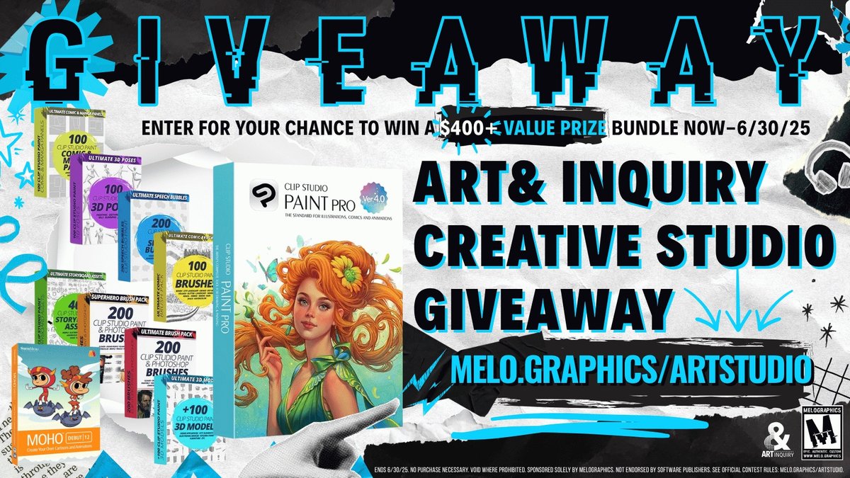 art_inq's tweet photo. THE #Giveaway of the Summer!    At least for Art &amp; Inquiry.   There are so many ways to enter and win this #Creative #Studio Giveaway!  

DETAILS:   https://t.co/E0wrBDwuKC

ENTER:   https://t.co/gfdX2icyeP https://t.co/SPyJAxG86x