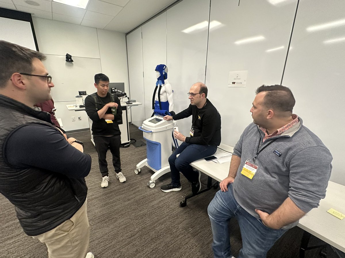 Katie Vanchiere, MD, MA (she/her) (@katievanchiere) on Twitter photo More hands-on sessions this morning at #CCCES25! Neuro monitoring, pupillometry, IO access, mechanical CPR, & cooling devices - whatโs your favorite CICU device? ๐ง ๐๐ฆด๐๐ผ๐ฅถ
<a href="/CardioNerds/">CardioNerds</a> <a href="/UMN_CCCEdSummit/">UMN Critical Care Cardiology Education Summit</a> <a href="/SocietyOfCCC/">Society Of Critical Care Cardiology</a> More hands-on sessions this morning at #CCCES25! Neuro monitoring, pupillometry, IO access, mechanical CPR, & cooling devices - whatโs your favorite CICU device? ๐ง ๐๐ฆด๐๐ผ๐ฅถ
<a href="/CardioNerds/">CardioNerds</a> <a href="/UMN_CCCEdSummit/">UMN Critical Care Cardiology Education Summit</a> <a href="/SocietyOfCCC/">Society Of Critical Care Cardiology</a>