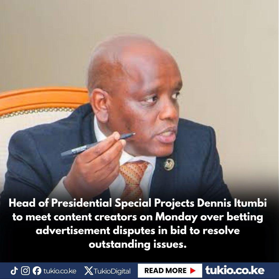 FGaitho237's tweet photo. WARNING: Any content creator who DARES to attend this meeting with @OleItumbi , I’ll share your number. 

Nonsense. https://t.co/YI36zVN0Nt