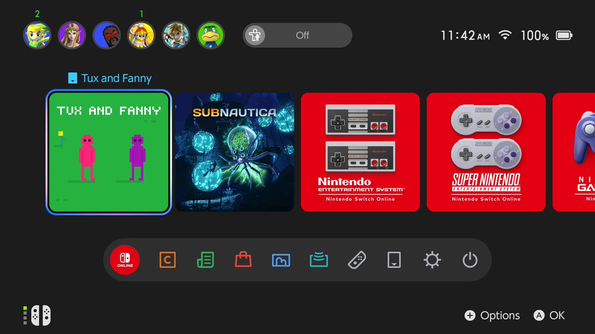 Starting the Nintendo Switch 2 era the right way with Tux and Fanny.