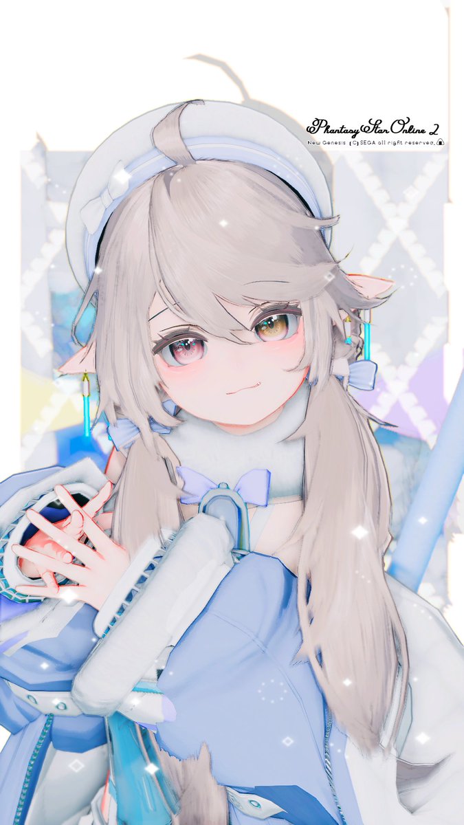 おとなみをドヤで中和😏🤍
#PSO2NGS_SS #アニマティカフェイス