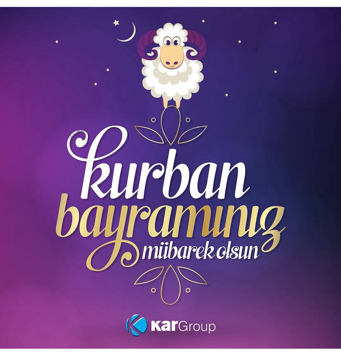 Sevdiklerinizle birlikte huzurlu ve mutlu nice bayramlara. #kurbanbayramınızmübarekolsun