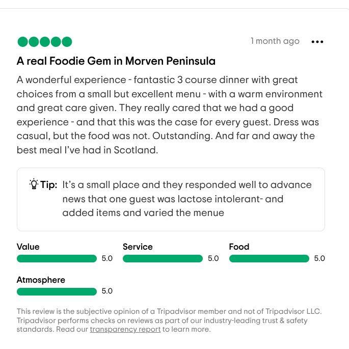 whitehouse_info's tweet photo. #TripAdvisorThursday
🍽 We were delighted with this lovely recent review from a guest who dined with us.
Book your table to enjoy casual fine dining with us:
Tuesday to Saturday 18:00 - 21:00
📞 01967 421356
💻 https://t.co/qLO7Eqlsht https://t.co/H3e2XZb9Ya