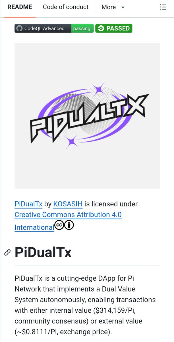 PiDualTX's tweet photo. #PiDualTx is a powerful and sophisticated solution for transactions within the Pi network, offering security, flexibility, and ease of use. PiDualTx has the potential to become a highly valuable platform for Pi Network users and the cryptocurrency ecosystem as a whole.
#FruityPi https://t.co/STAUek9ZsD