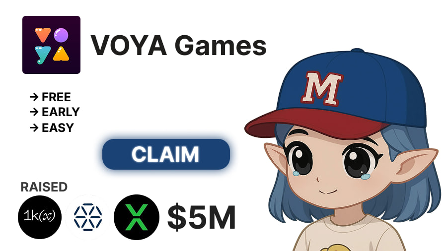 The $VOYA Airdrop is Almost Here!

Duration: Just 6 Minutes
Possible Earnings: Over $5,600

Follow this step-by-step video guide! 👇🧵