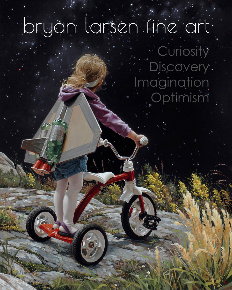 Bryan Larsen (@bryanlarsenarts) on Twitter photo Please share!
Are you a part of or a patron of an organization with a public space that could benefit from inspiring fine art celebrating curiosity, discovery, imagination, and optimism? 
Please message me! I have a proposal I'd love to share with you! Please share!
Are you a part of or a patron of an organization with a public space that could benefit from inspiring fine art celebrating curiosity, discovery, imagination, and optimism? 
Please message me! I have a proposal I'd love to share with you!