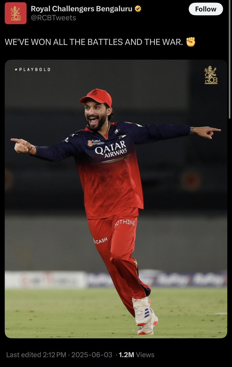 The difference is clear. RCB🤡