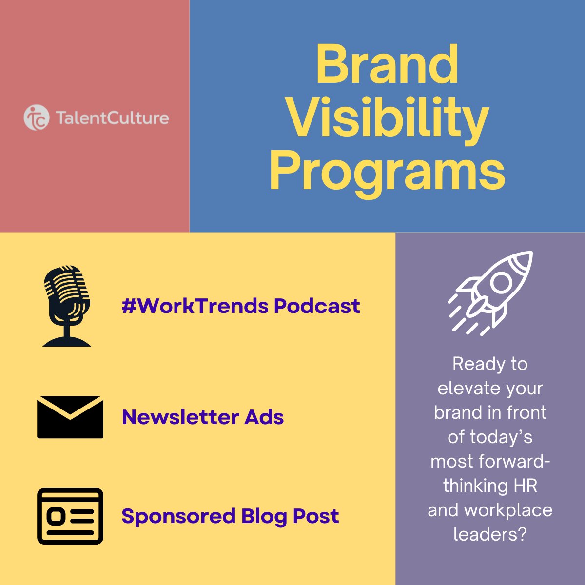 TalentCulture (@talentculture) on Twitter photo Want to get your brand in front of forward-thinking HR leaders?
At <a href="/TalentCulture/">TalentCulture</a>, we help shape the future of work with sponsored content, webinars, podcast features & more.
Let’s build credibility & drive leads.
📩 Learn more: talentculture.com/marketing-hub/ Want to get your brand in front of forward-thinking HR leaders?
At <a href="/TalentCulture/">TalentCulture</a>, we help shape the future of work with sponsored content, webinars, podcast features & more.
Let’s build credibility & drive leads.
📩 Learn more: talentculture.com/marketing-hub/