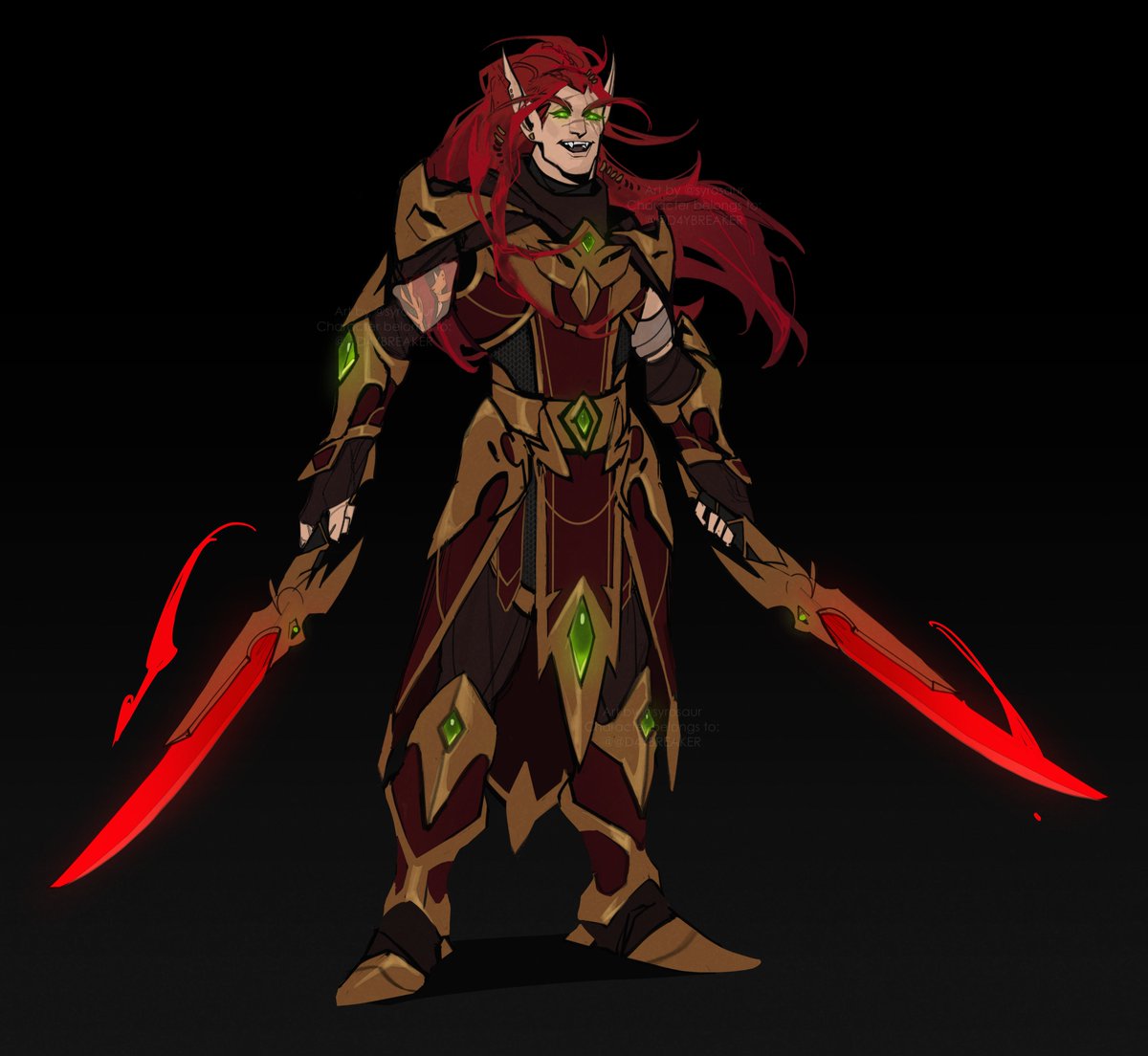 Yvar'rellan Bloodreaver for <a href="/D4YBREAKER/">DΛYBRΞΛKΞR - ALL COMMISSION TYPES OPEN</a> 🫀