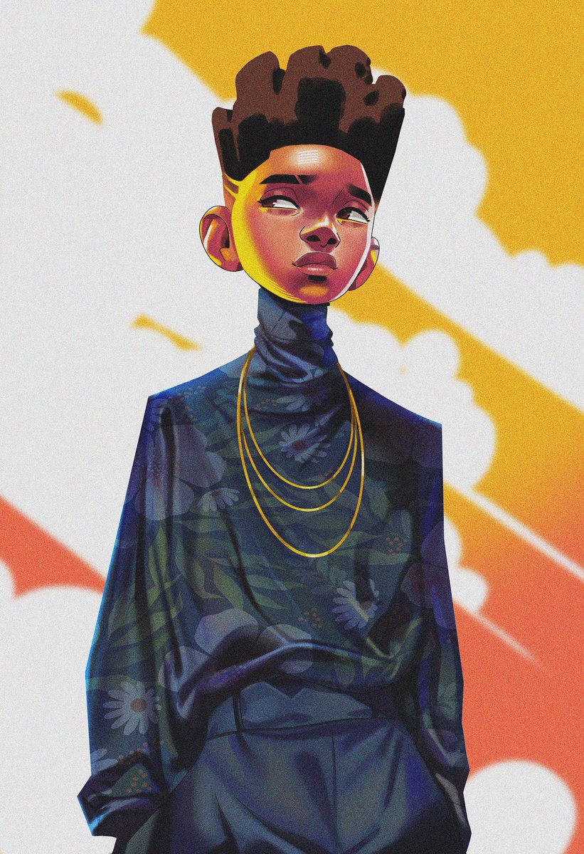 With the 🌺 or plain? 👀 #joshualeonardart #leonardstudios #sketch #wip #wacom #madewithwacom #drawingwhileblack <a href="/wacom/">Wacom</a>