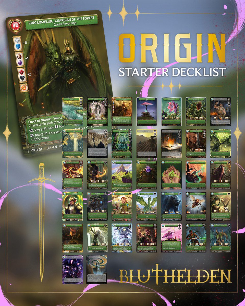 ⏳the countdown is running….to delivery📦….last info <a href="/bluthelden/">Bluthelden TTCG</a> Starter Deck „Green“ 👇

Join it:
👉Follow us <a href="/bluthelden/">Bluthelden TTCG</a>
♻️Retweet with #bluthelden #blutheldentcg #ttcg
🌐Visit bluthelden.com to #PreOrder
