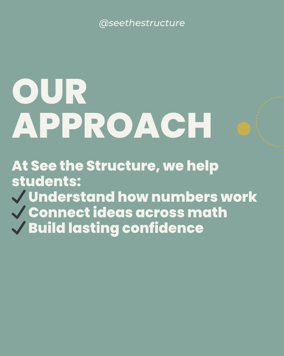 SeeStructure's tweet image. When students don’t understand how numbers work, math becomes a series of confusing steps to memorize.

But when they build number sense early on?

They develop the tools to think critically, solve problems flexibly, and actually enjoy math. ✨

#numbersense #elementarymath