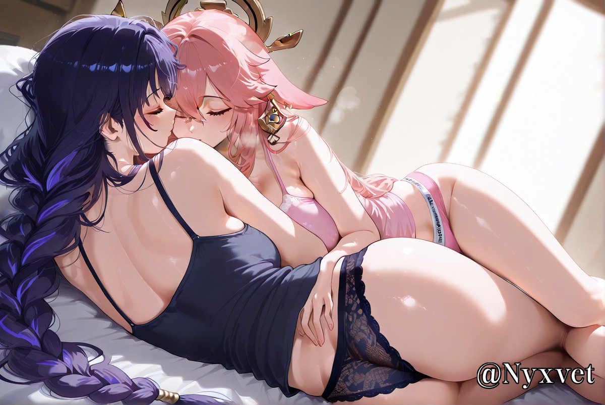 nyxvet's tweet photo. Two lovers, one longing.
Love wears many shapes—
in the end, only one truth remains:
whose name you whisper when the night forgets the world.

Full Sin Here~
https://t.co/7ViFXeNzjg

#AIart #eimiko https://t.co/sdkAmco0k9