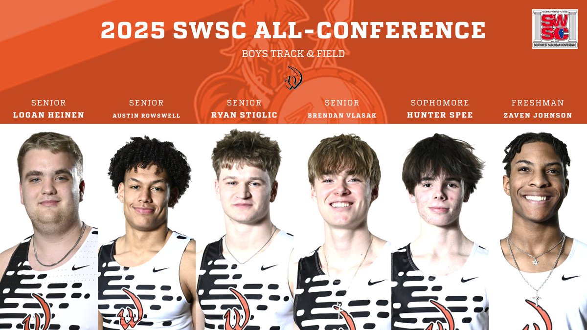 Congratulations to our SWSC All-Conference athletes from Boys Track &amp; Field-Seniors Logan Heinen, Austin Rowswell, Ryan Stiglic &amp; Brendan Vlasak, Sophomore Hunter Spee &amp; Freshman Zaven Johnson. 
#GoWarriors <a href="/coach_strain/">LWW Track & Field</a>