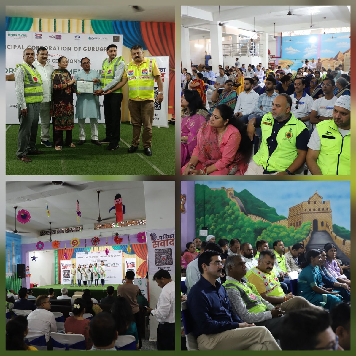 RSOGurgaon's tweet photo. 🌿 Proud moment!
RSO Team has been awarded a Certificate of Appreciation by @MunCorpGurugram for our active and impactful participation during World Environment Week! 💚
Congratulations to the entire team! 💐💚
@TrafficGGM
#WorldEnvironmentWeek #EnvironmentFirst
#Gurugram https://t.co/Q2YnOPoinF
