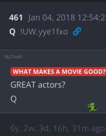 What makes a movie good?