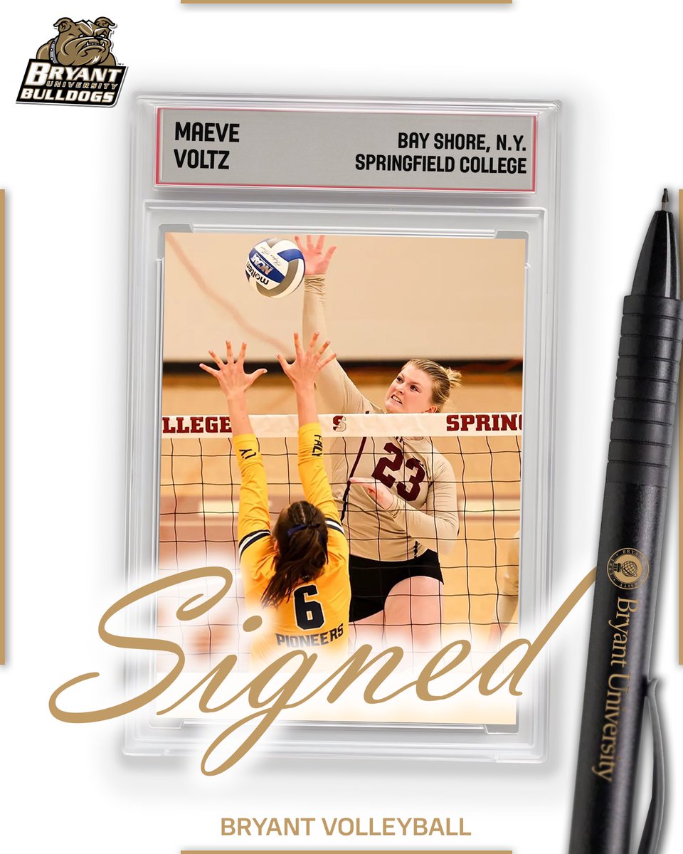 Welcome to Smithfield, Maeve 🐾

Voltz, a 6’1” middle blocker has spent the last three seasons with Division III Springfield College. She will join the Bulldogs this fall with one year of eligibility remaining.