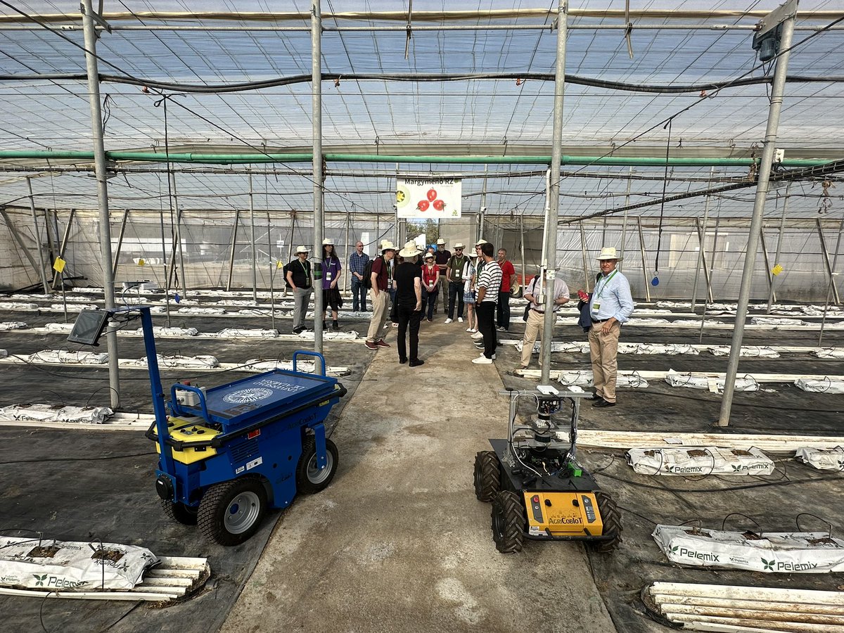 CEA (@ceautomatica) on Twitter photo Visitando el invernadero robotizado de la <a href="/ualmeria/">Universidad de Almería</a> en el #RBVVM2025 <a href="/agroconnect_ual/">AGRO CONNECT</a> Visitando el invernadero robotizado de la <a href="/ualmeria/">Universidad de Almería</a> en el #RBVVM2025 <a href="/agroconnect_ual/">AGRO CONNECT</a>