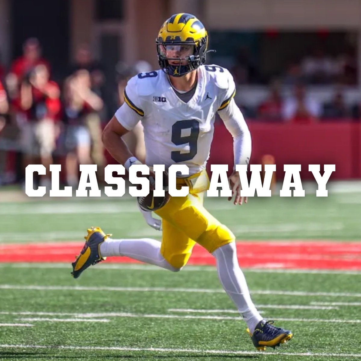 bluebyninety's tweet photo. The ever ongoing debate. 

Which Michigan uniform combo is the best? https://t.co/OUc0bZfl06