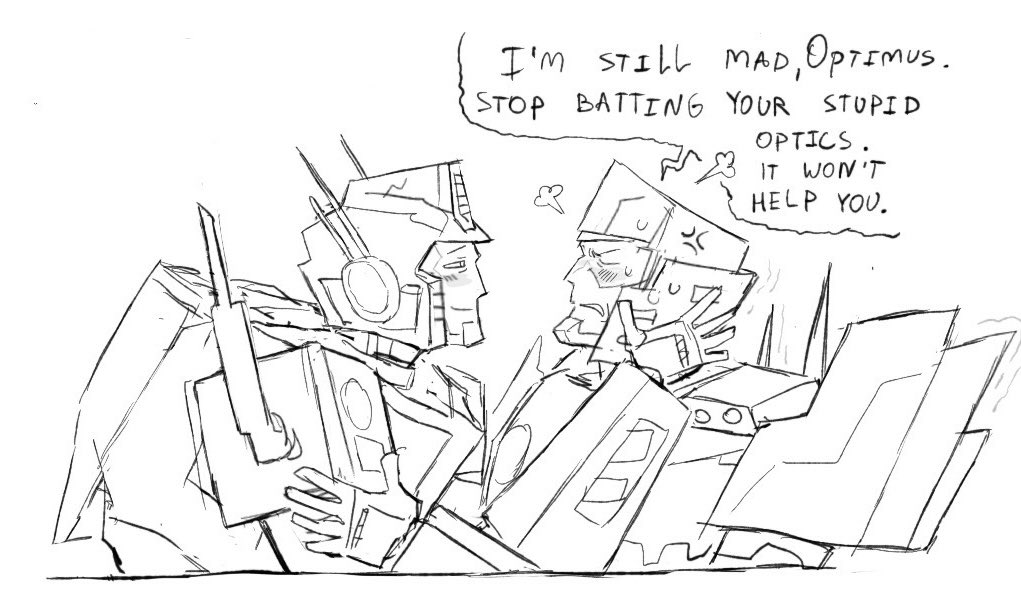 They are so old. Give them a vacation.

#EarthSpark #Megatron #OptimusPrime