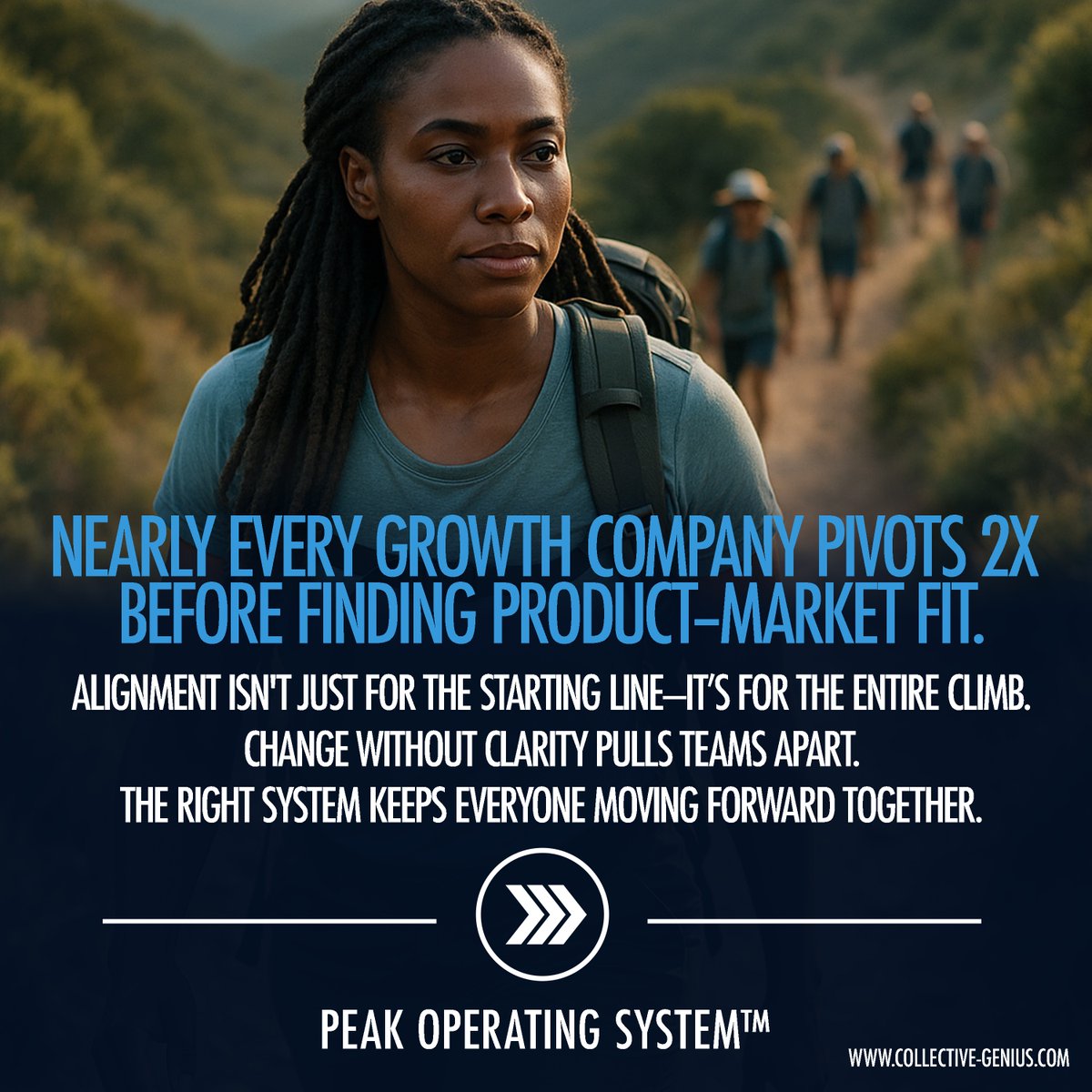 Empower_Change's tweet image. You need your team to move fast, in the same direction, towards the same goal. That doesn't happen without a system that keeps everyone aligned.

#venturebacked #vcbacked #venturecapital #leadership #ceo #founder #operatingsystem #peakOS #foundermode