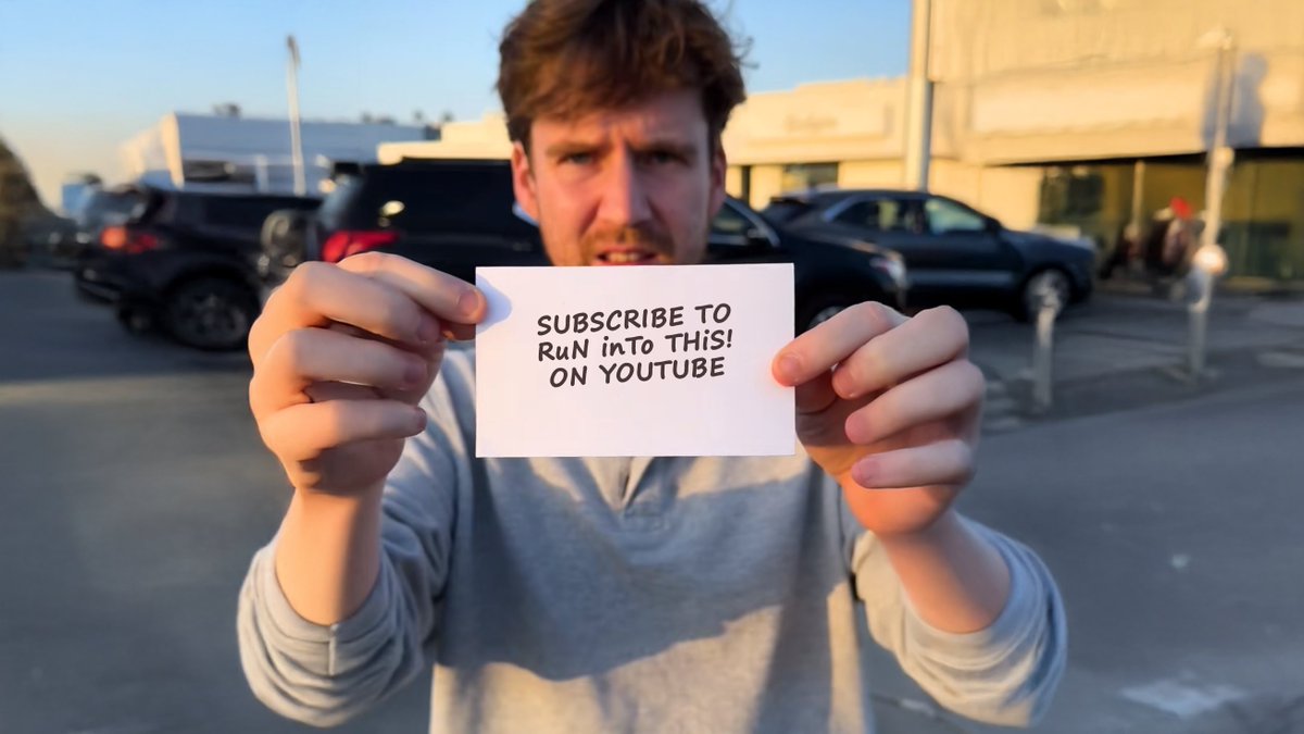 RunIntoThis's tweet photo. Subscribe to RuN inTo THiS! on YouTube. #Sub2RiT https://t.co/ViP1vUzB6y
