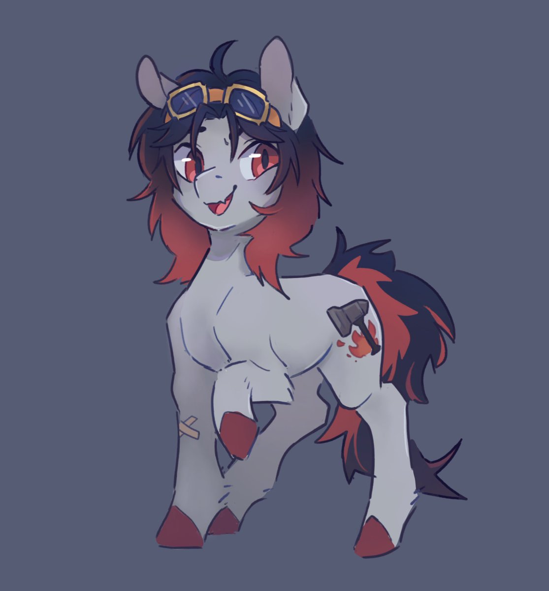 AkitoK_Tweets's tweet photo. Ahhh I love it sooo much, I look sooo cuteee ^w^
Thank you @Zedrimm for the gift!
🎨 by : @Flaming_Trash
#akisforge https://t.co/o8DMu9XCLs