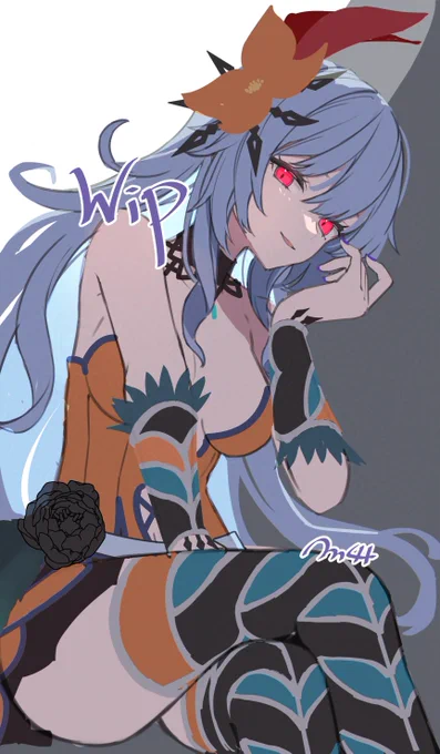 9日には間に合わないロックブーケwip
