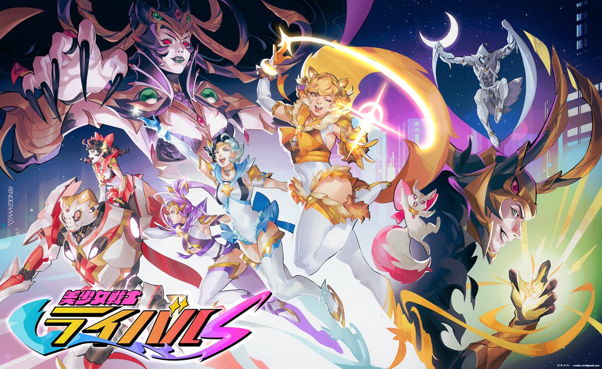 rendez_vvv's tweet image. [Marvel Rivals - ??? ]
マーベルライバルズ、本当に面白い。 中毒性が高い。 ライバルズも魔法少女スキンを作ってください。 私の通帳を全部はたいて行ってもいい。 セーラー服のヒーローたちが見たい。