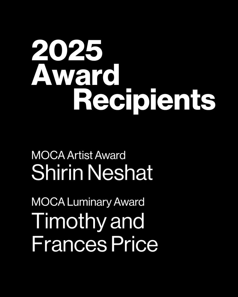 We are pleased to announce the 2025 MOCA Award &amp; Gala, which will be held at Evergreen Brick Works on Wednesday, December 3, 2025. Save the Date – Tickets and Tables available now.  bit.ly/440VecJ