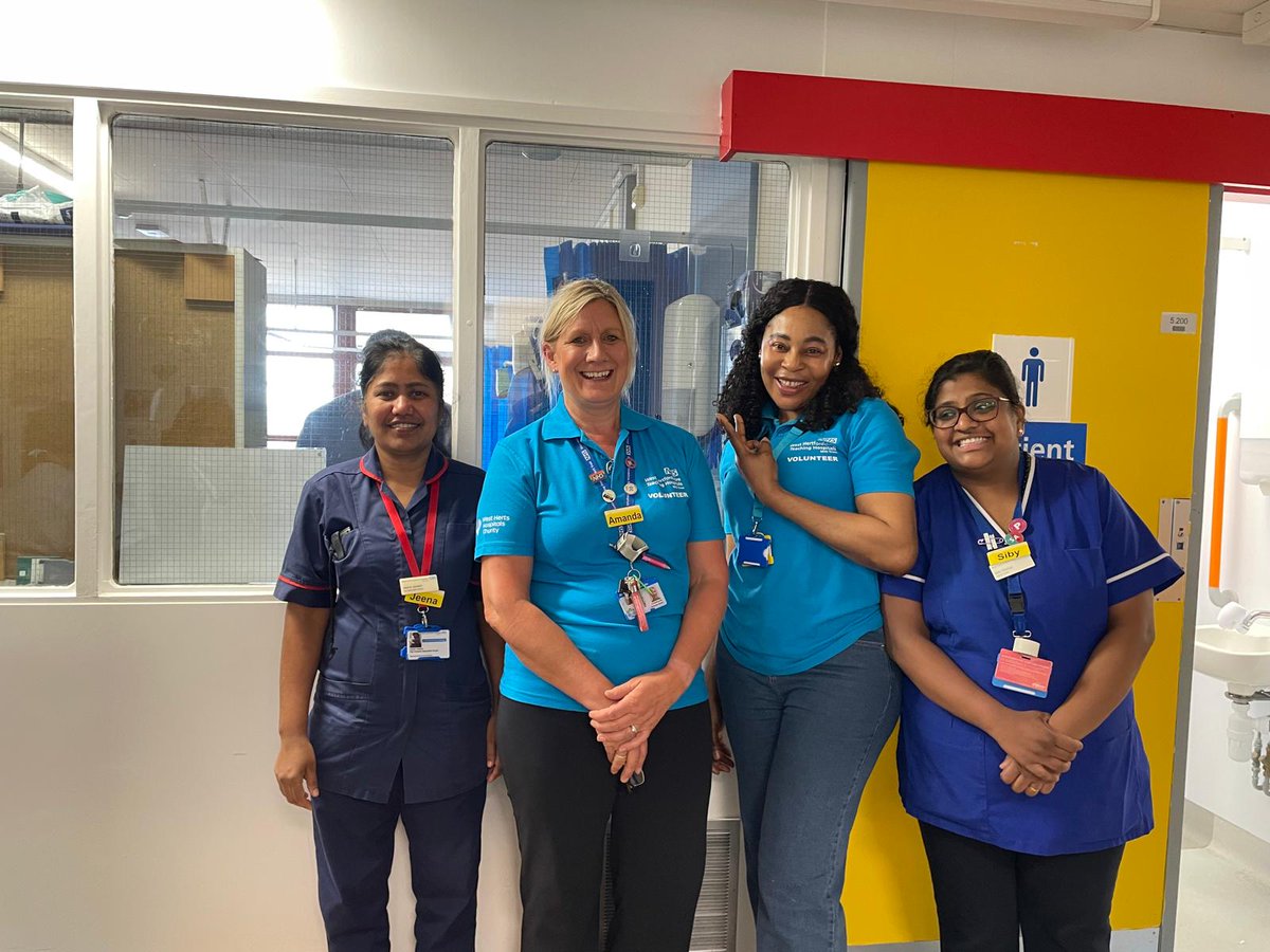 A heartfelt well done to our amazing volunteers, who tirelessly give their time and love every single day to support our patients and staff. Your kindness makes all the difference! 💙 #VolunteersWeek #ThankYou