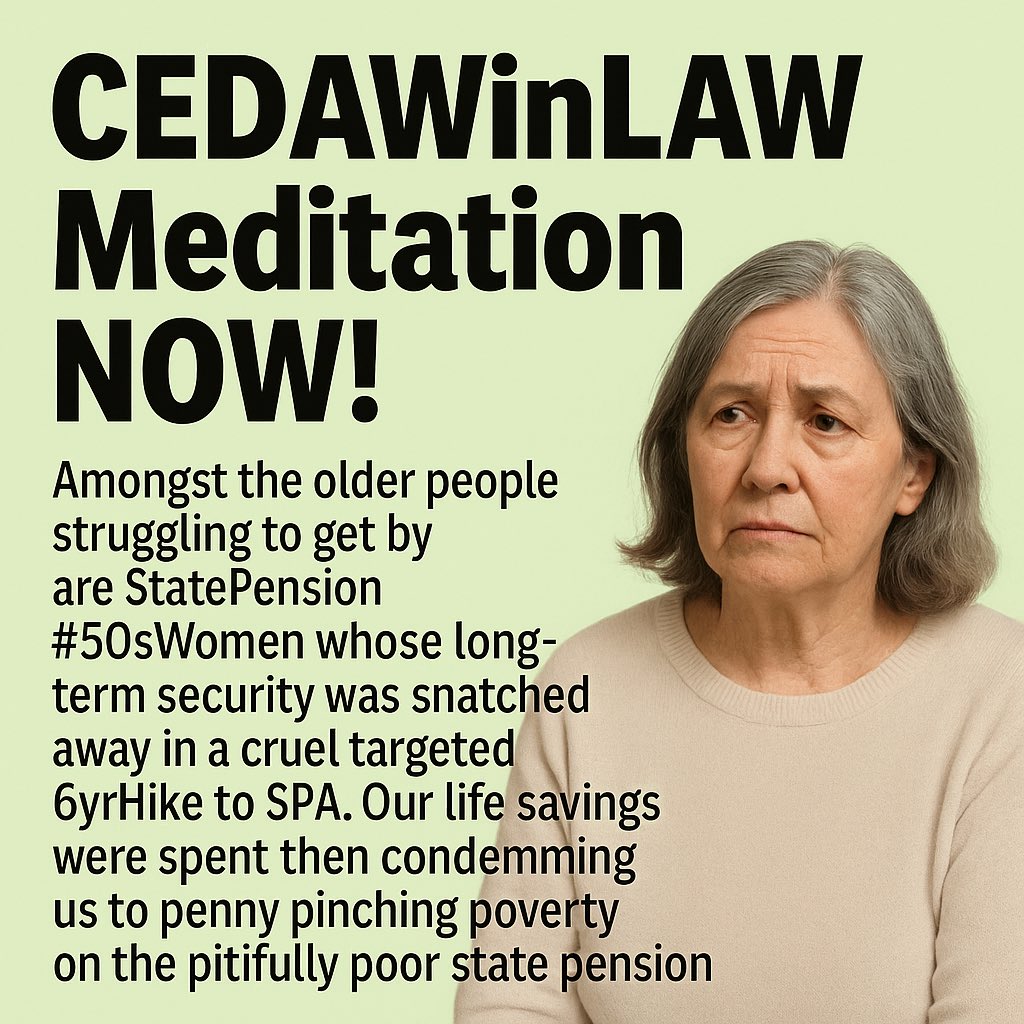 DownButNotOutYet (@jj2210) on Twitter photo Plse Read Updates & RT
this 40,770 Petition
& SUPPORT StatePension #50sWomen invite to LizKendall <a href="/leicesterliz/">Liz Kendall</a> to 🔴#CEDAWinLAW led
MEDIATION
#ENE #CPR24 #TSM #Discrimination
#BrokenLaws
-NO need to chip-in
-NO costly futile *PHSO-based #WASPI⚖️JR!
🔴✍️ change.org/p/secretary-of… Plse Read Updates & RT
this 40,770 Petition
& SUPPORT StatePension #50sWomen invite to LizKendall <a href="/leicesterliz/">Liz Kendall</a> to 🔴#CEDAWinLAW led
MEDIATION
#ENE #CPR24 #TSM #Discrimination
#BrokenLaws
-NO need to chip-in
-NO costly futile *PHSO-based #WASPI⚖️JR!
🔴✍️ change.org/p/secretary-of…