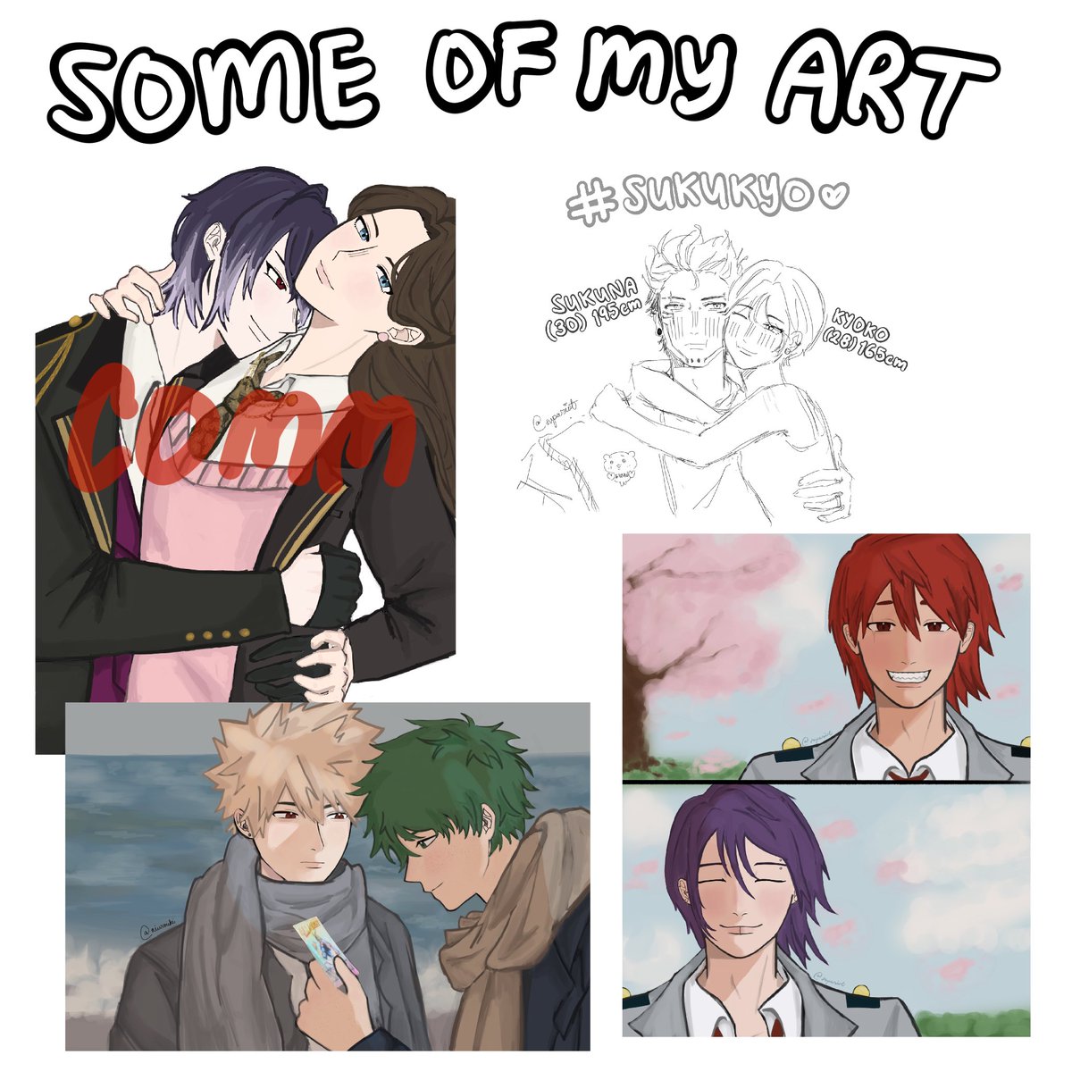 hai guys!! i’m hosting an art raffle since i want those who can’t draw/c0mm have a piece of their yumeship 💗 anyone can join! check alt for extra info :3

RULES:
- flw, like + rt
- comment your yumeship below!
!! ENDS JUNE 21

tags -> #yumetwt #riakotwt