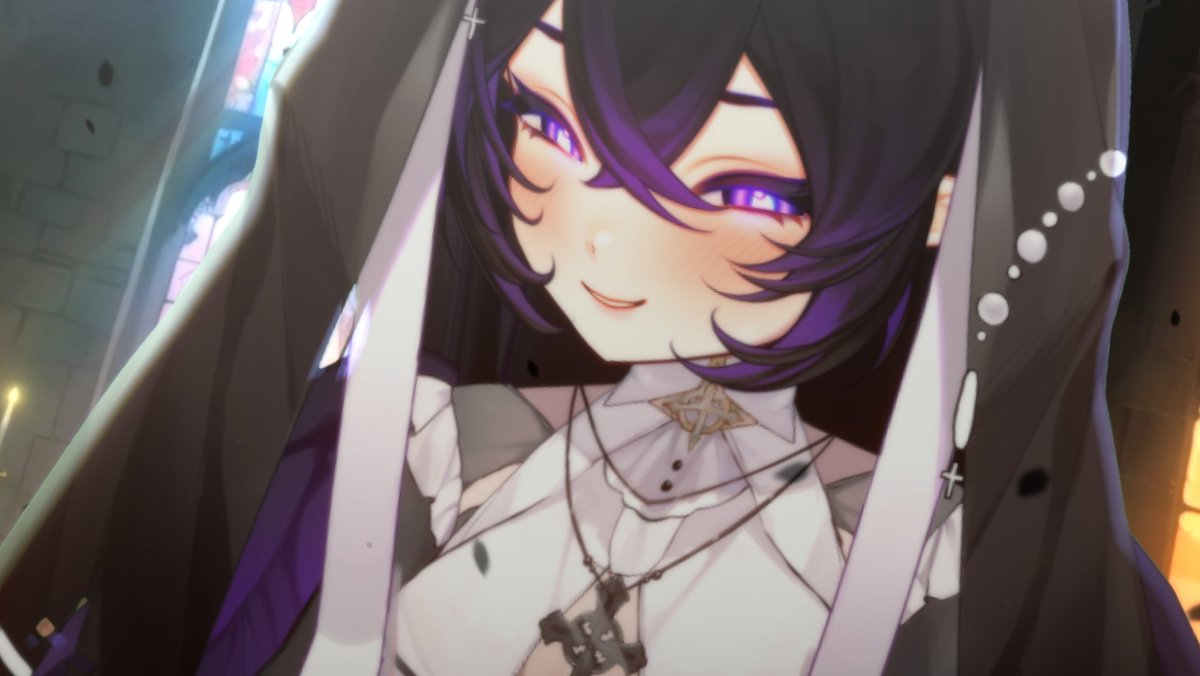 今日
偽裝惡魔的修女 (x
偽裝修女的惡魔 (o
是 holy 
還是 horny