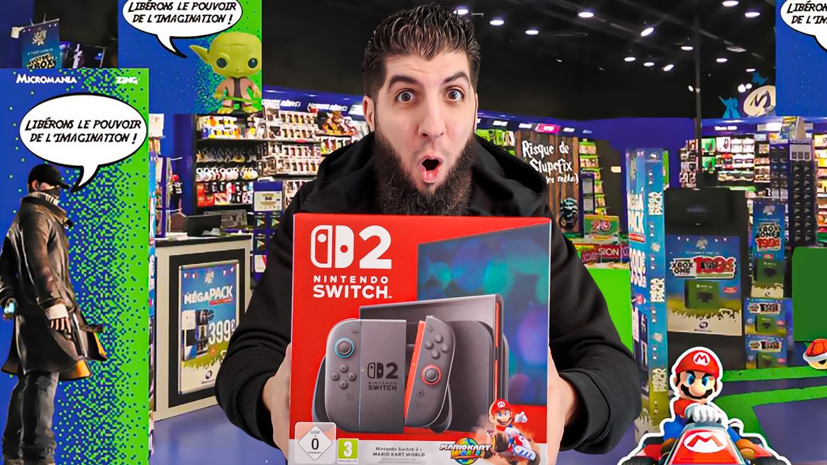 La SWITCH 2 à la Maison 😊
#NintendoSwitch2