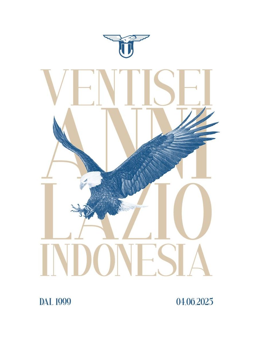🇮🇹💙 Selamat Ulang Tahun ke-26, Lazio Indonesia! 💙🇮🇹

Semoga di usia yang ke-26 ini, Lazio Indonesia semakin solid, semakin berkembang, dan terus menjadi wadah kebanggaan bagi para penggemar Biancocelesti di seluruh Indonesia.

💙 Forza Lazio!
💙 Avanti Lazio Indonesia!