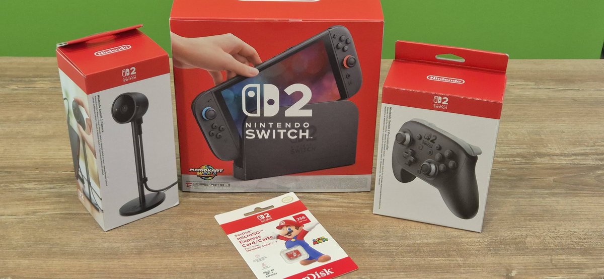 On a reçu la Switch 2 aujourd'hui 😍

On vous prépare un test complet et d'autres surprises 🔥