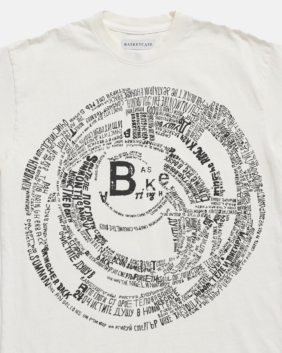 We've spoken to an angel. Bring Her Back x Basketcase Gallery collection is here ft. a special A24 Members only Ritual Tee. a24.shop/BringHerBack