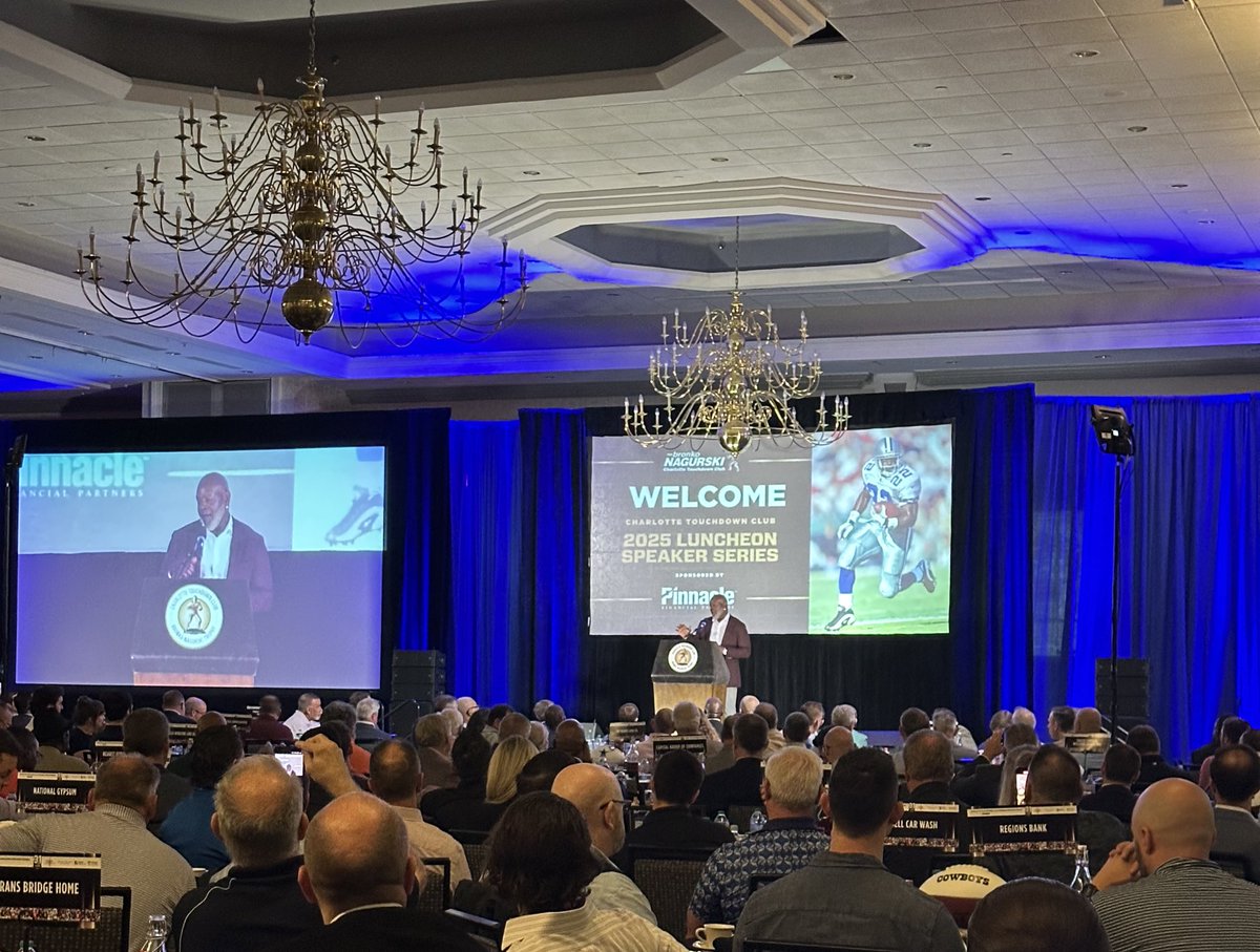 Who’s ready to hear from <a href="/dallascowboys/">Dallas Cowboys</a> great, Emmitt Smith? #TDClubLuncheon