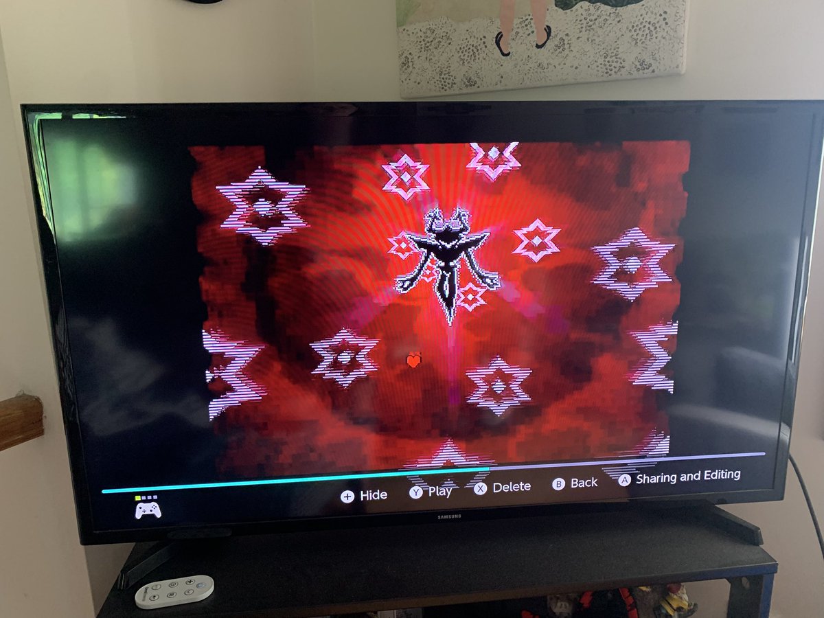 SesameBark's tweet photo. DELTARUNE SPOILERS!!

Coming back just to post this, but y’all. The knight is possible. Just grinded it for 2 hours #deltarune https://t.co/IW7G7rY9rt