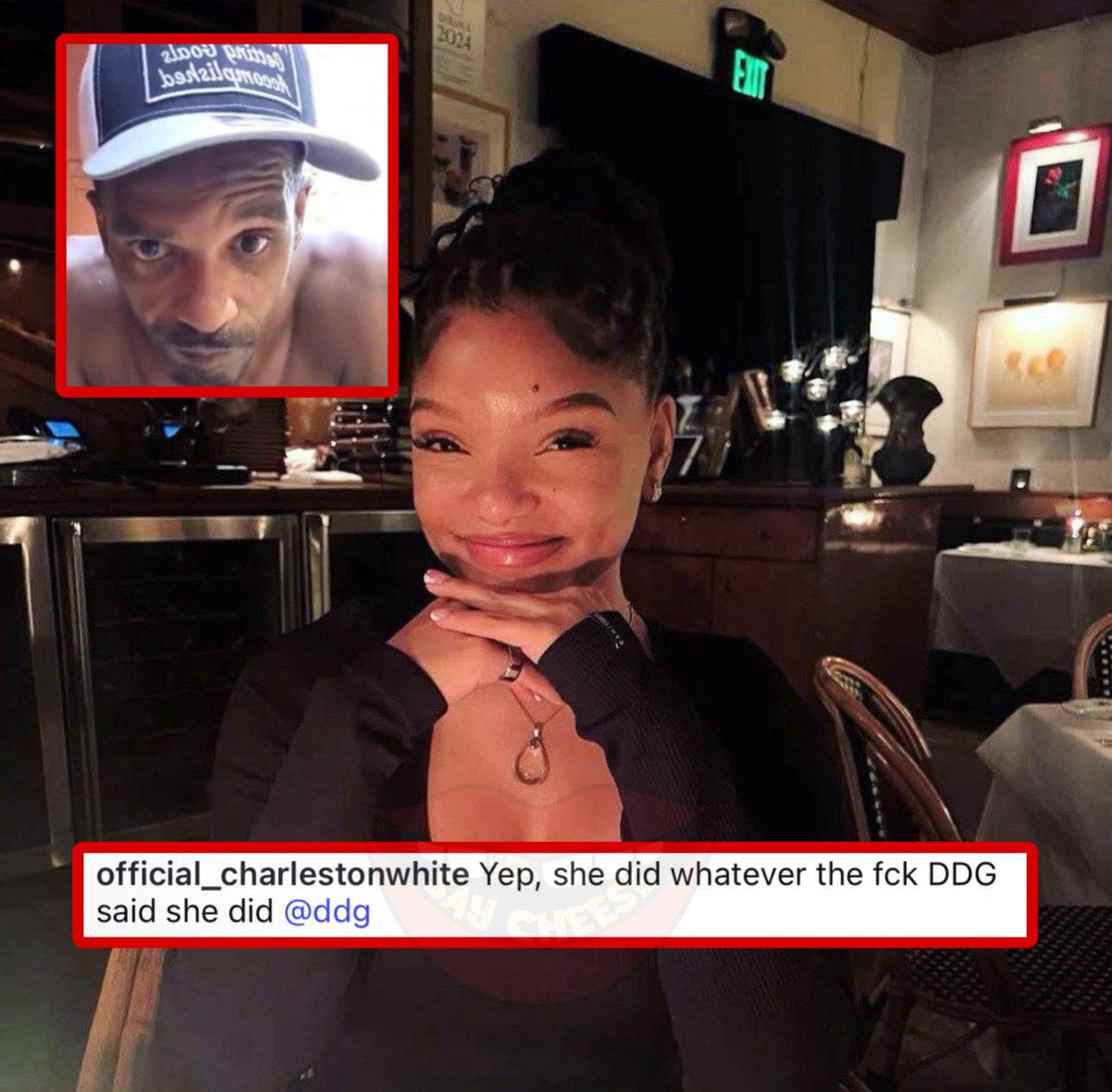 Charleston White reacts to DDG &amp; Halle situation 

“She did whatever DDG said she did”