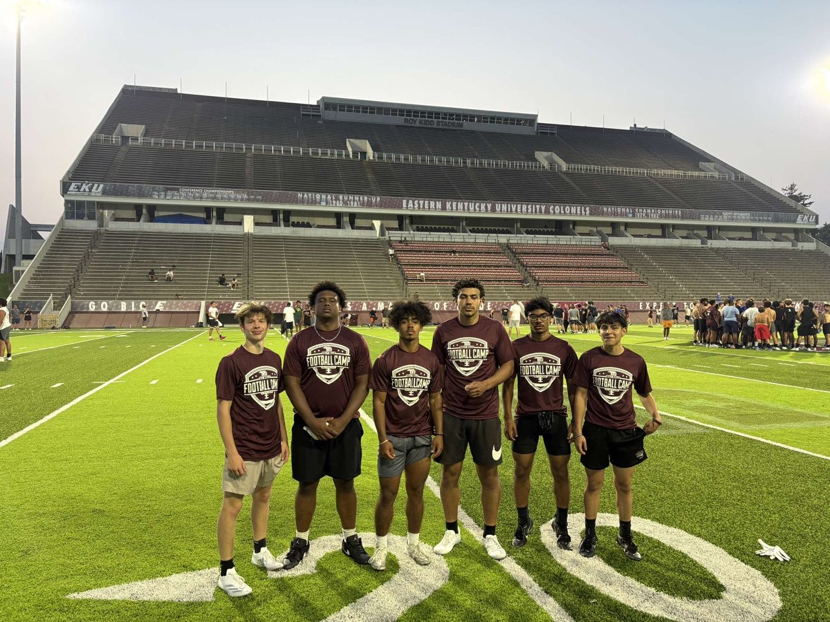 Keke Miller (@kekemiller_) on Twitter photo Had a great time at the eku camp with my guys got picked to be in the OL DL showcase can’t wait to come back!!@EKUFootball <a href="/coacharichman/">Andy Richman</a> <a href="/keegandaniel6/">keegan daniel</a> <a href="/estes_coach/">Coach Dale Estes</a> <a href="/_mikegriffiths/">Mike Griffiths</a> Had a great time at the eku camp with my guys got picked to be in the OL DL showcase can’t wait to come back!!@EKUFootball <a href="/coacharichman/">Andy Richman</a> <a href="/keegandaniel6/">keegan daniel</a> <a href="/estes_coach/">Coach Dale Estes</a> <a href="/_mikegriffiths/">Mike Griffiths</a>